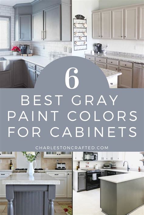 popular grey kitchen cabinet colors.